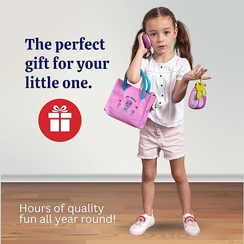 Miniatura 5 de Dress Up America Mi primer bolso - niñas - bolso para juego de rol y accesorios para niñas, Multicolor, un tamaño