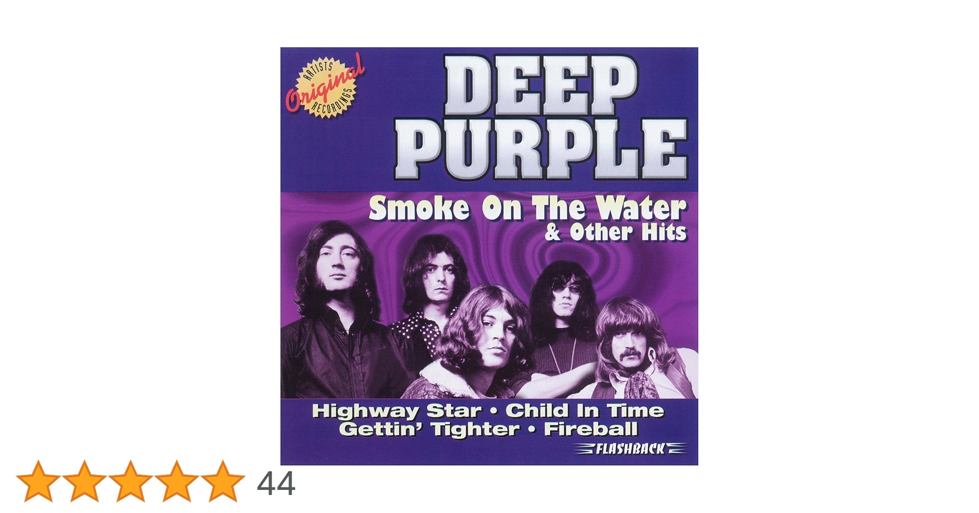 希少！　ディープパープル　 MORE SMOKE ON THE WATER Amazon.co.jp: スモーク・オン・ザ・ウォーター~ア