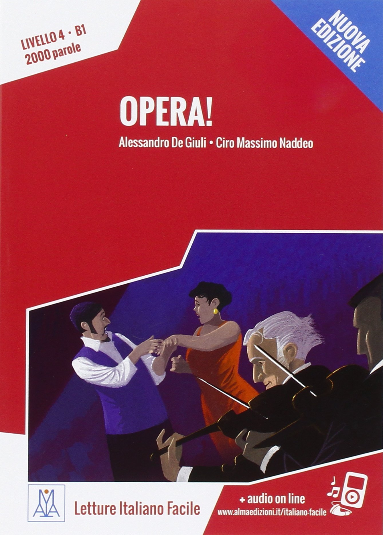 Italiano facile: Opera! Libro + online MP3 audio