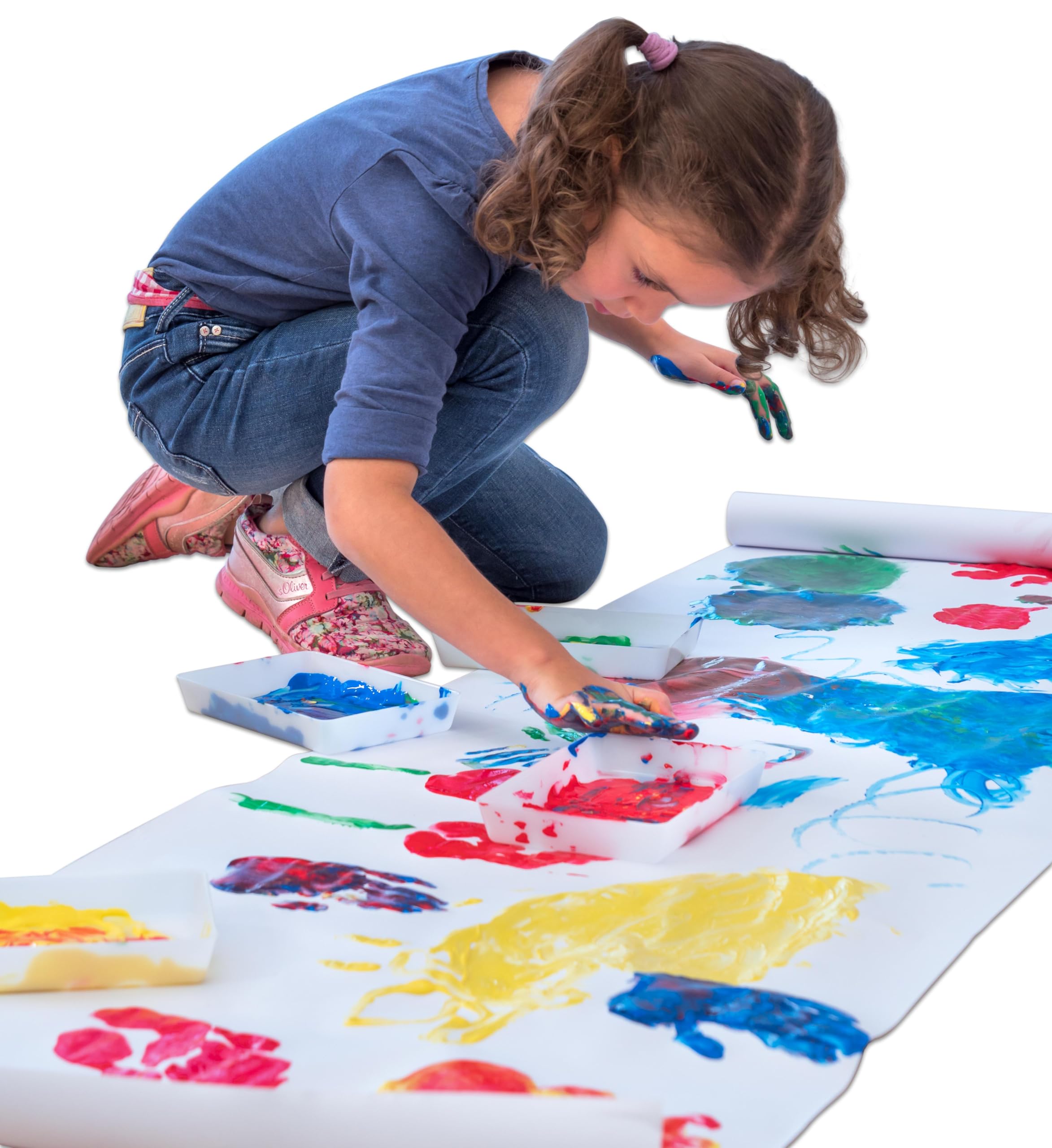 Betzold Fingerfarben 6er-Set, für Kita und Grundschule
