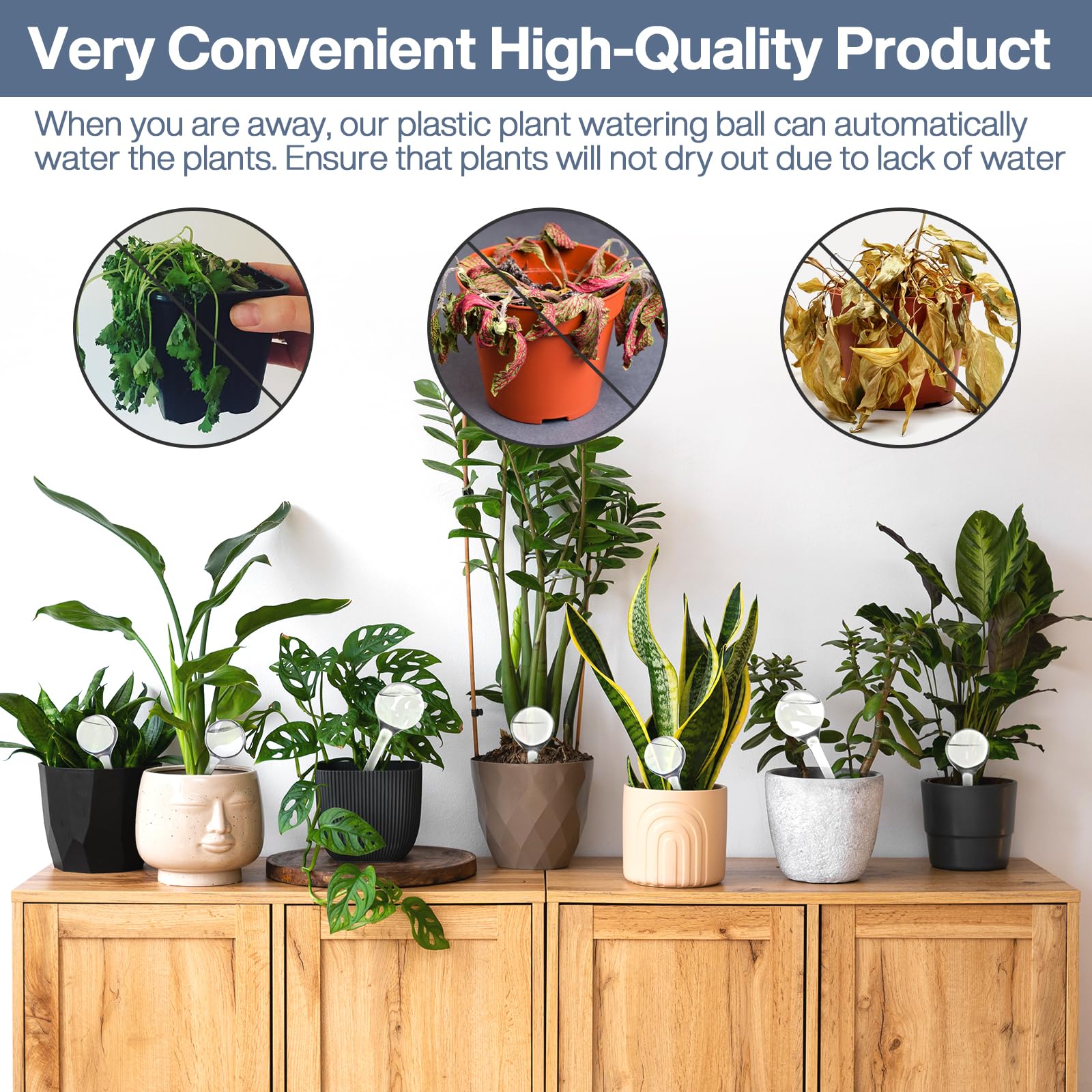 12 Pièces Boules d'Irrigation pour Plantes,Plante Arrosage Goutte à Goutte Automatique,Transparent Distributeur Eau Plante, Système Bulbes D'Arrosage pour Plantes D'Intérieur et D'Extérieur