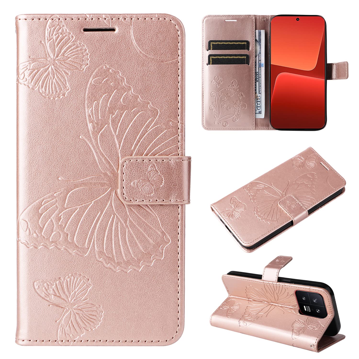 Amazon.co.jp: lanyard flip cover Compatible with Xiaomi MI13 MI 13