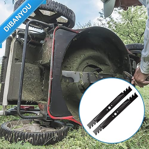 Miniatura 6 de Cuchillas de acolchado para cortacésped para cortacésped Cub Cadet/MTD de 46 pulgadas, sustituye a 942-04290-X 490-110-C131 742-04290 742-04244