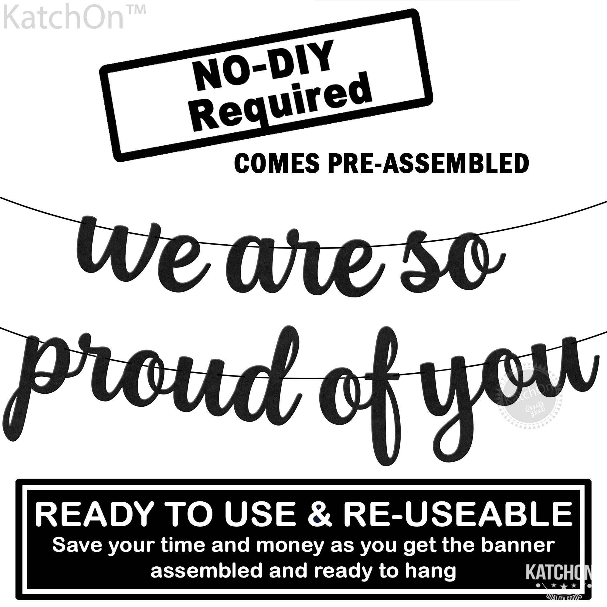 Graduation Banner Decorations, Large Congratulations Congrats Grad Banner Background, Class Of...