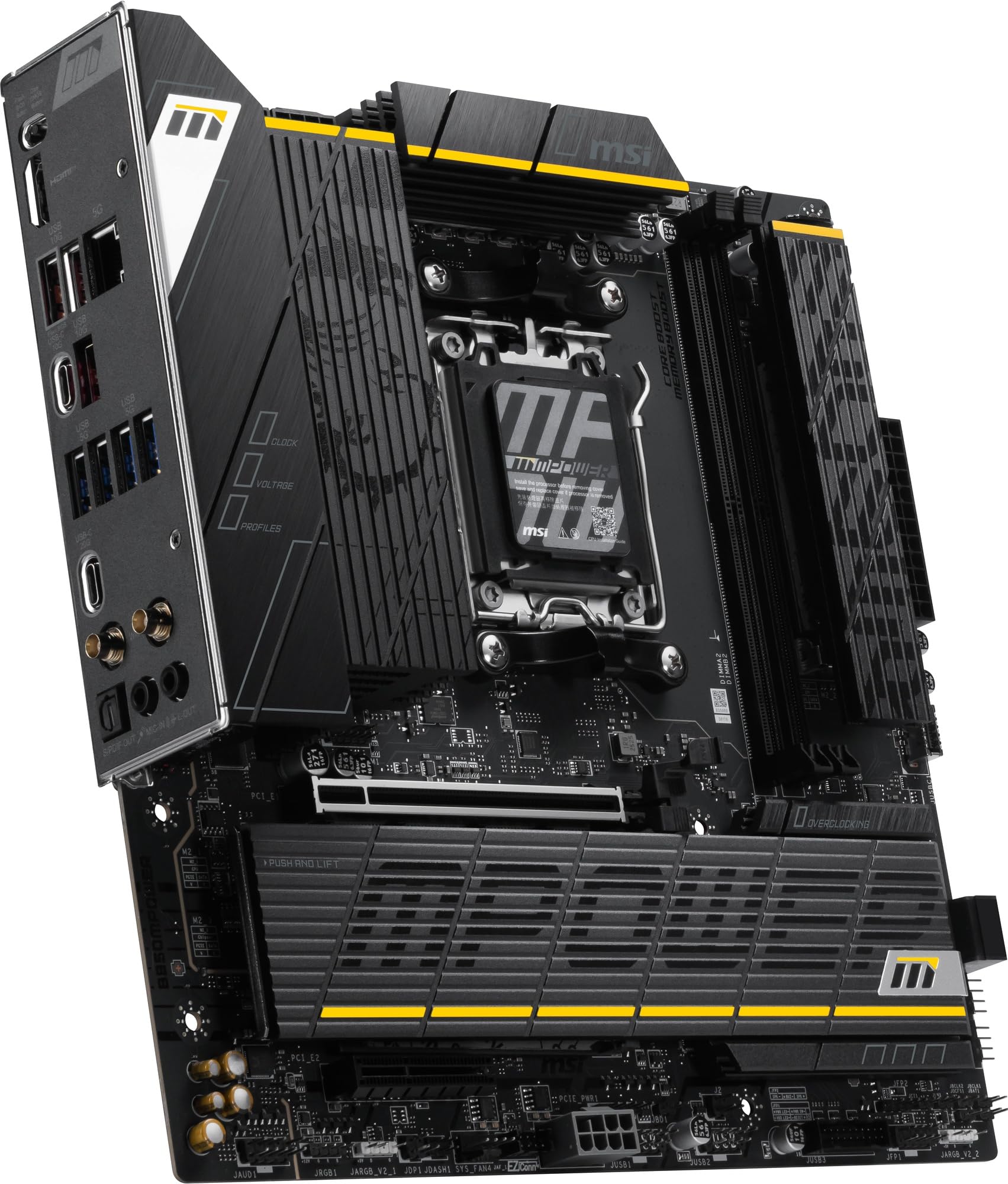 Amazon | MSI B850MPOWER Micro-ATXマザーボード MB6921 | MSI