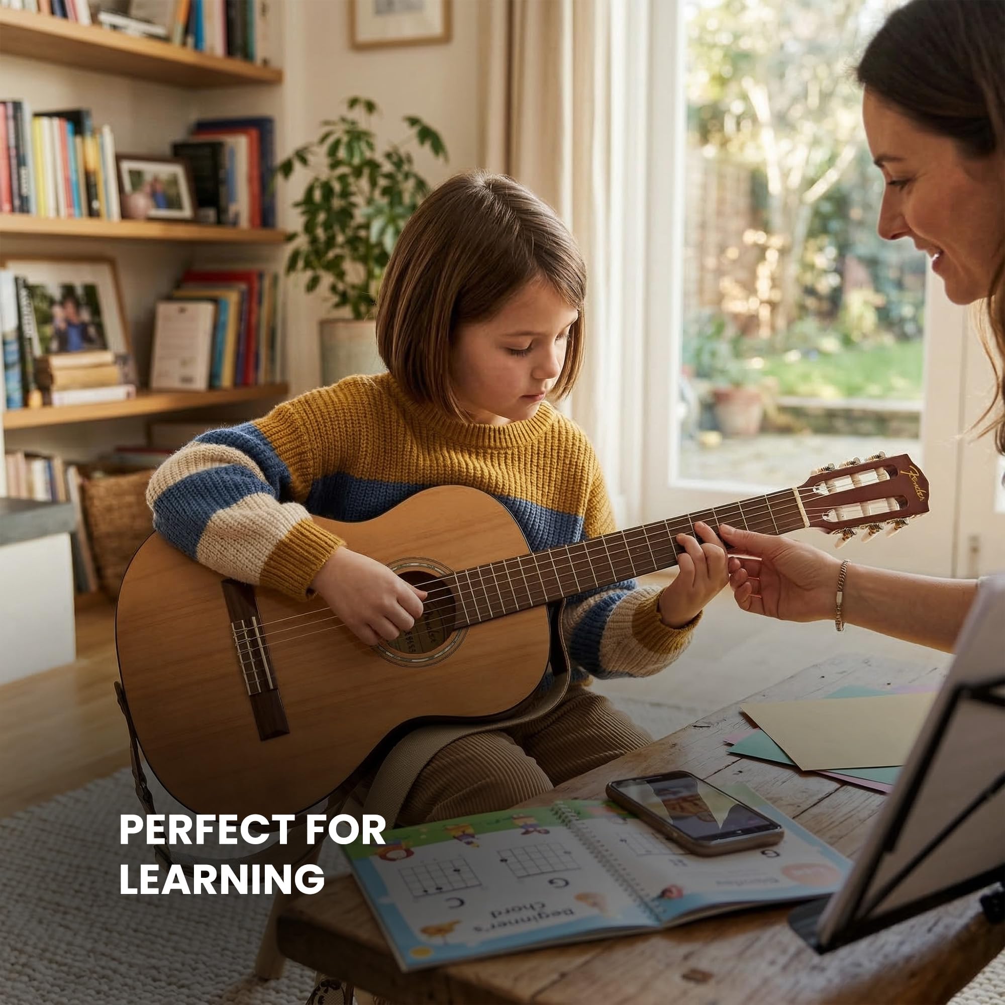 Amazon | Fender 3/4サイズ ナイロン弦アコースティックギター