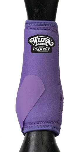 Weaver Leather Prodigy Athletic Boots, Four-Pack, Medium, Grape