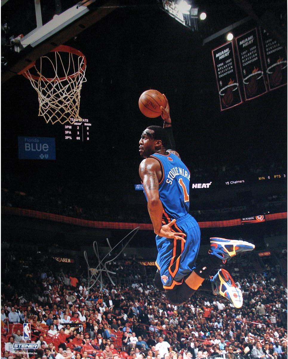 Steiner Sports NBA New York Knicks Amar'e Stoudemire Blue