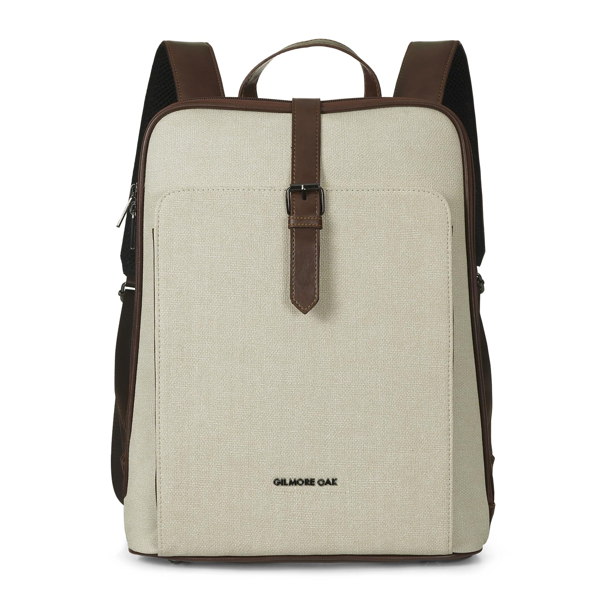 go gilmore oak Gilmore Oak VERONA Women’s Leatherette Laptop Backpack 17L | Premium Compact Design | Stylish Office, College & Travel Bag-picture-18