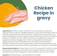 Vista 9 de almo nature Classic Complete - Wet Cat Food - Chicken Recipe with Ocean Fish in Gravy - Grain Free, GMO Free, No Artificial Colors and Flavors