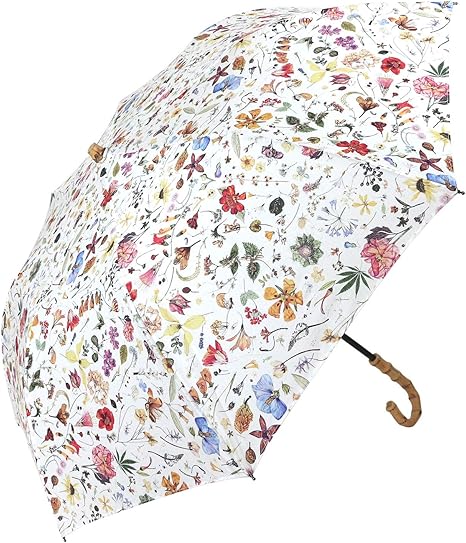Amazon Ddintex ディーディーインテックス Floret London パラソル03 フローラル イヴ アイボリー 90f 67cm リバティプリント使用 ディーディーインテックス Ddintex 傘 レインウェア 通販