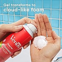 Vista 3 de Gillette Venus Gel de afeitado perfumado de mango e hibisco, crema de afeitar para mujer, 7 onzas, paquete de 6 (42 onzas en total)