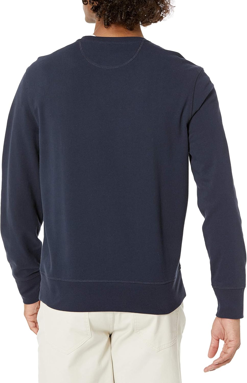 Amazon Essentials mens Long-sleeve Lightweight French Terry Crewneck Sweatshirt - Image 2