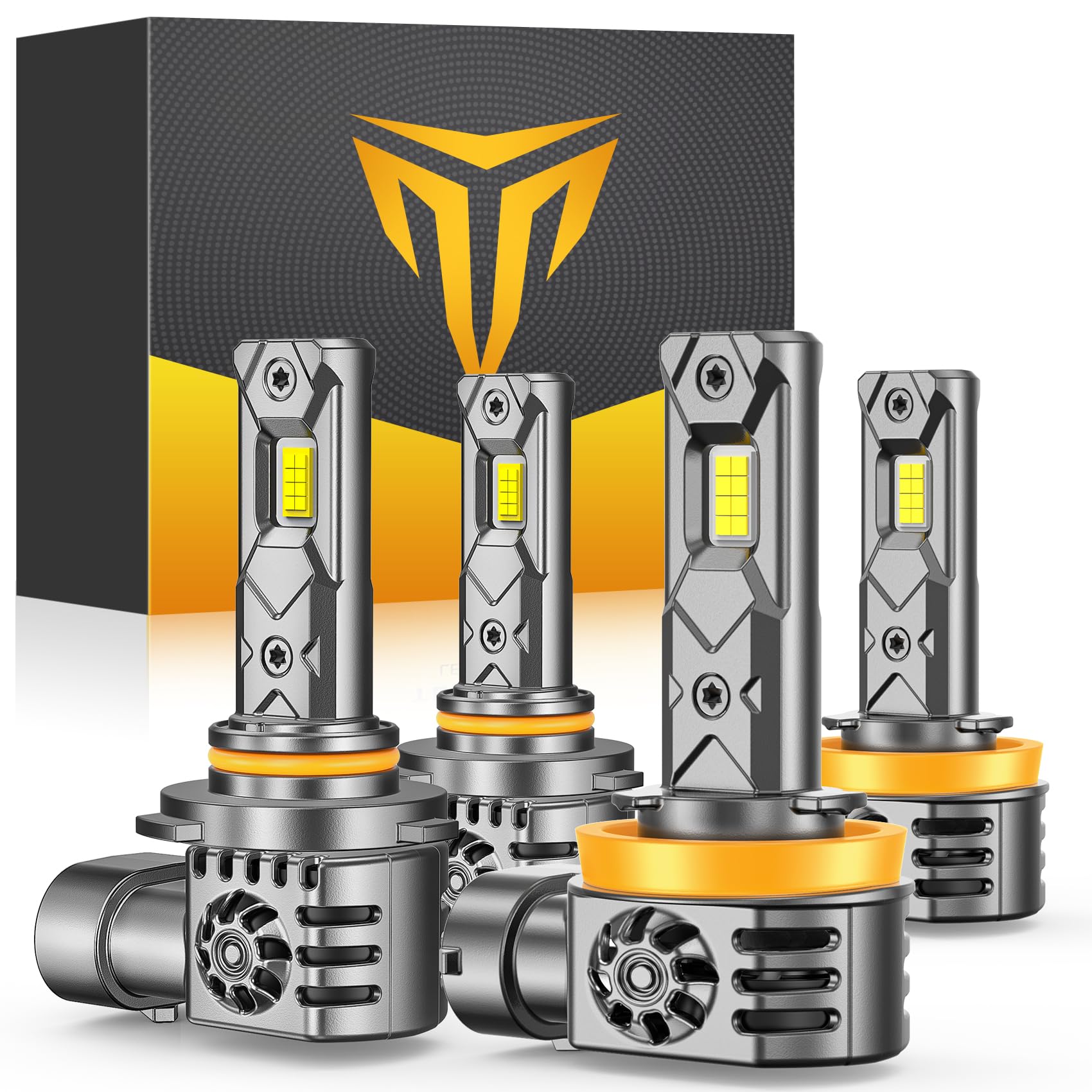 Termitor H11 9005 LED Light Bulbs Combo