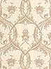 BHF M95560 Milano 4 Damask Wallpaper - Cream 2-Piece