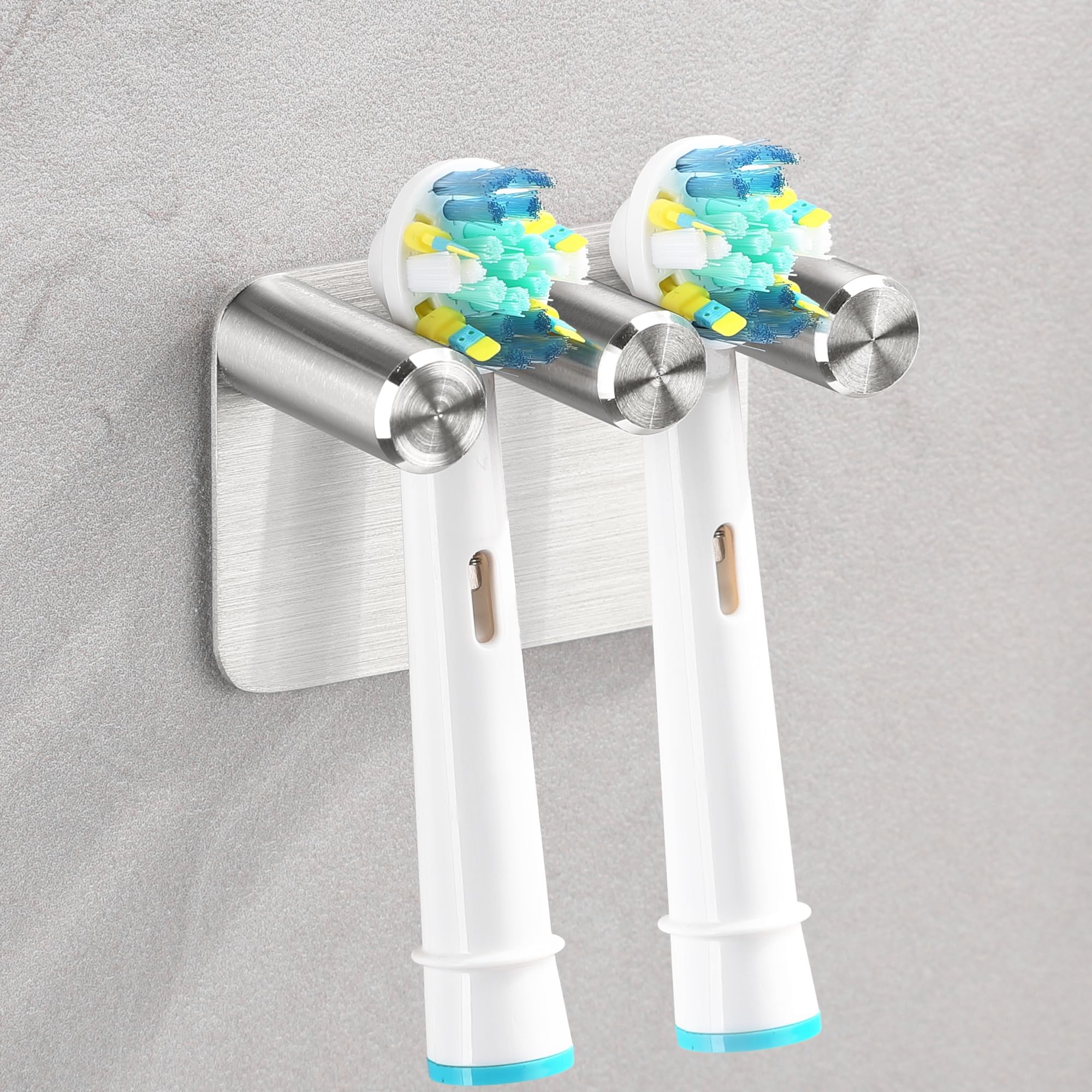 Porte-brosse à Dents électrique Mural En Aluminium, Support Pour Brosse A Dents Et Dentifrice Support Pour De Douche Sans Gobelet 96610852