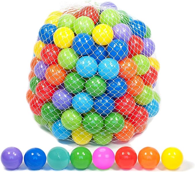 Playz Ball Pit Balls 50 Count, Crush Proof Ball Pit Balls