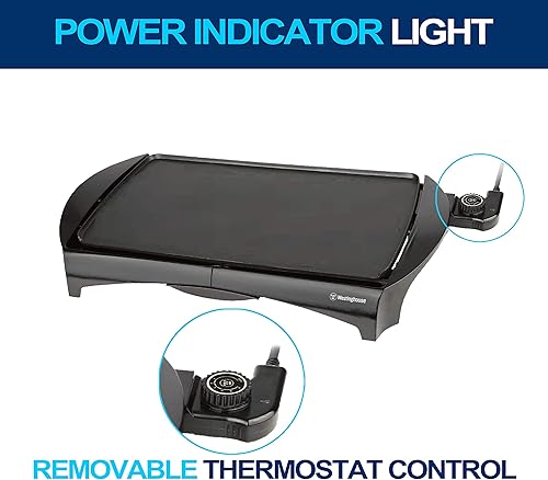 Miniatura 4 de Westinghouse Parrilla de 220 voltios tamaño familiar 220 voltios WKGL2456 220v 240 voltios (no para uso en Estados Unidos)