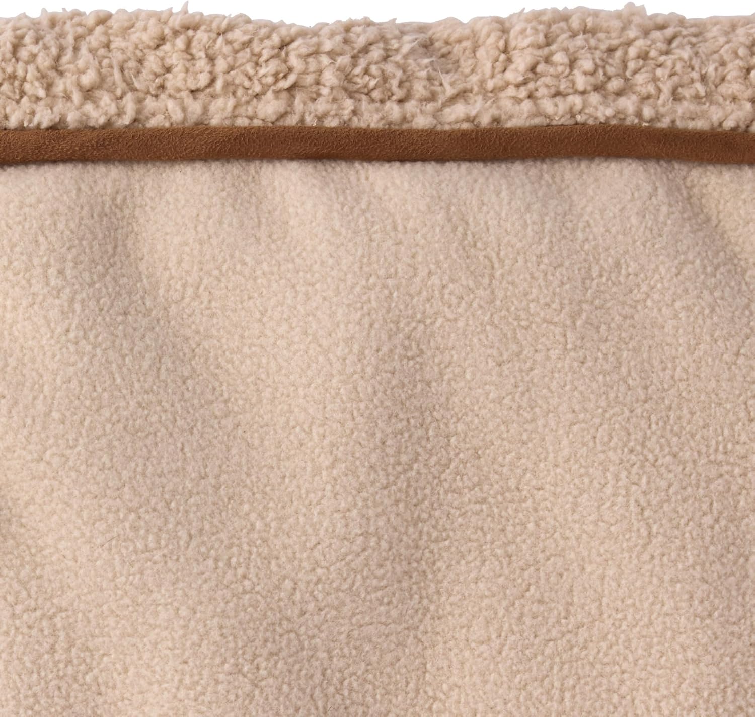 Aspen - The Cozy Sherpa Vegan Shearling Pet Jacket Sweater for Small, Medium and Large Dogs, Camel, X-Small (5-12 lbs)