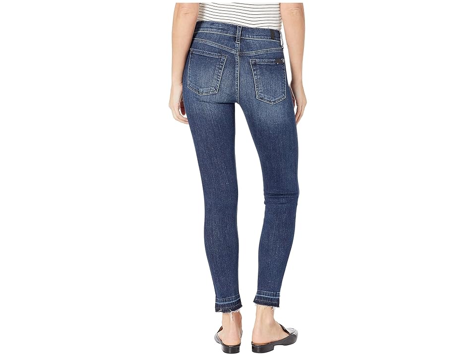 

7 For All Mankind The Ankle Skinny with Step Hem - Released Back Only in B(Air) Authentic Chance (B(Air) Authentic Chance) Women's Jeans, Blue