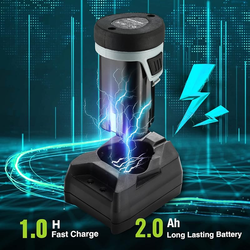 WORKPRO Elektromos Racsnis Kulcs Készlet, 12V, 55 Nm, 3/8" Méretű, LED Világítással, 2.0 Ah Akkumulátorral, 9 Dugókulccsal és Táskával