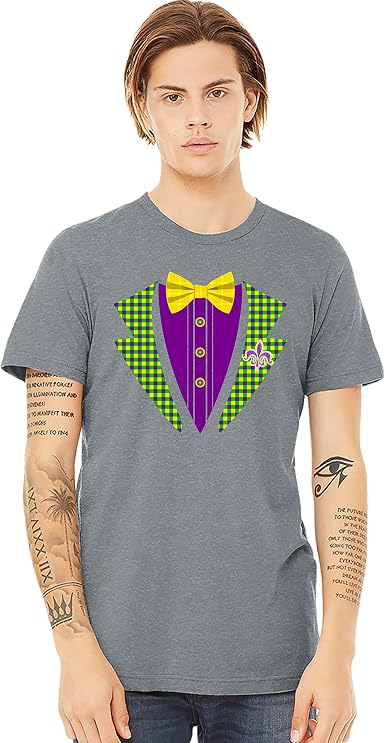 Tuxedo Costume Party Mens T-Shirt 