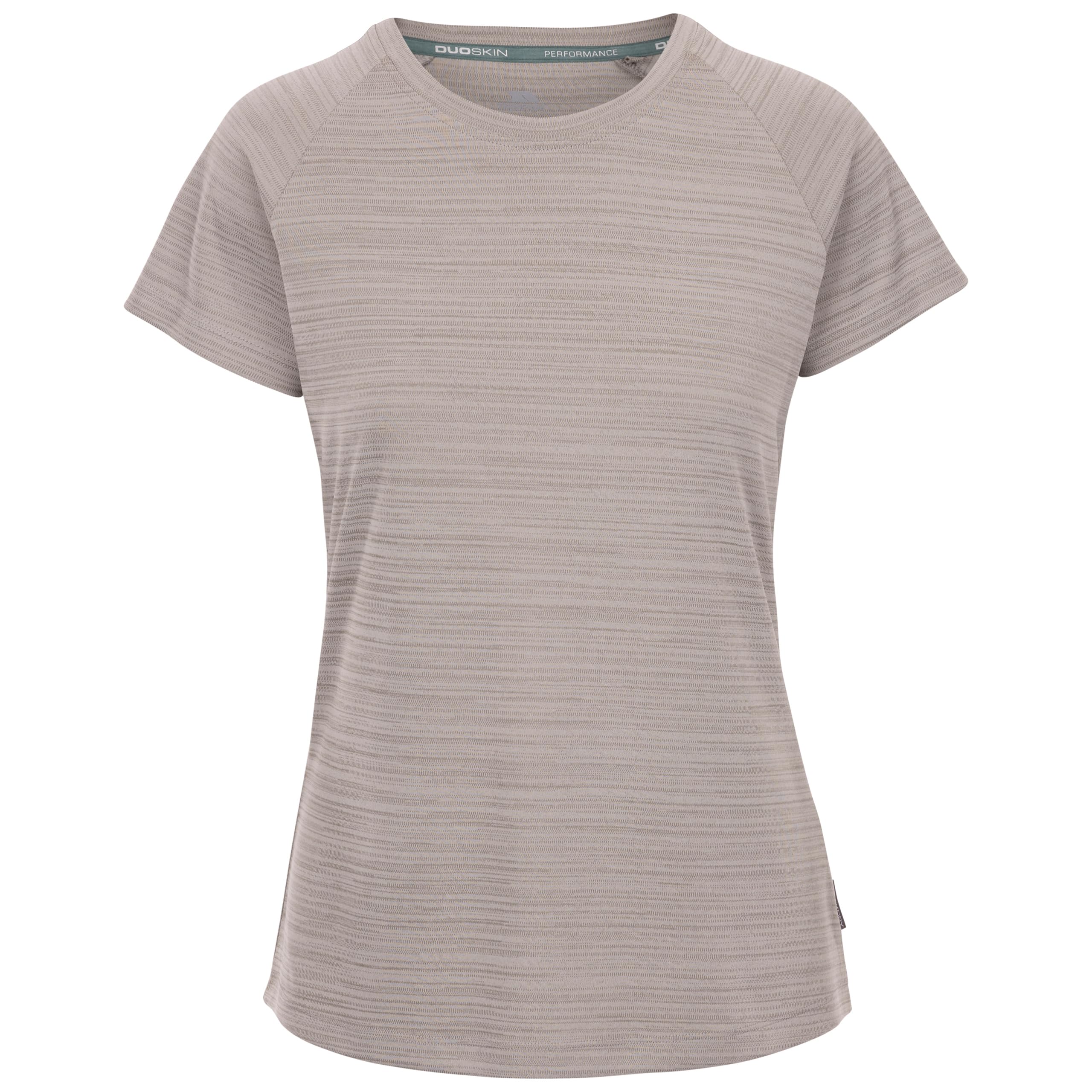 Trespass (12, Platinum Marl) Womens Active Top Quick Dry - Vickland