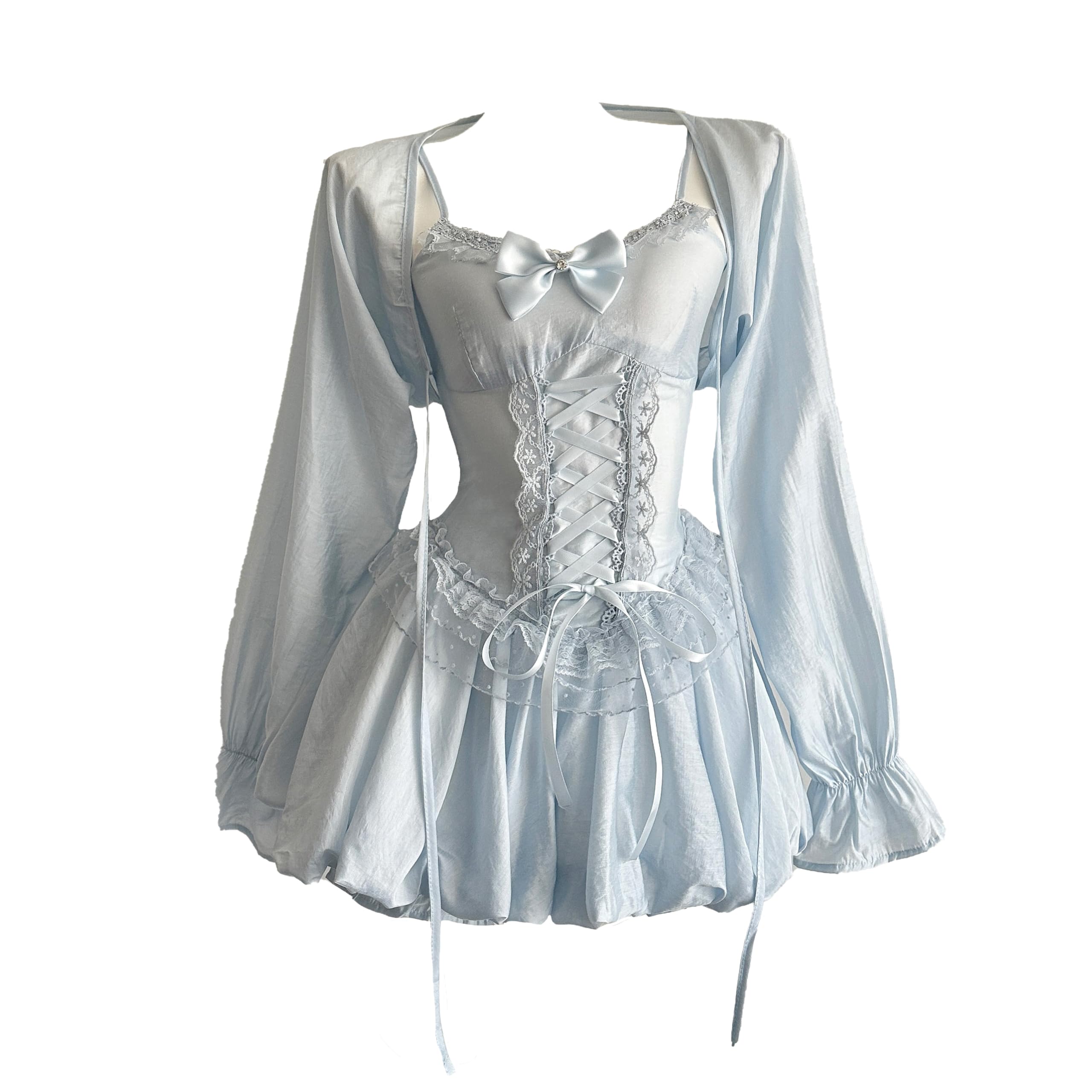 Amazon.co.jp: [MODKOKU] バレエ風 ワンピース レディース