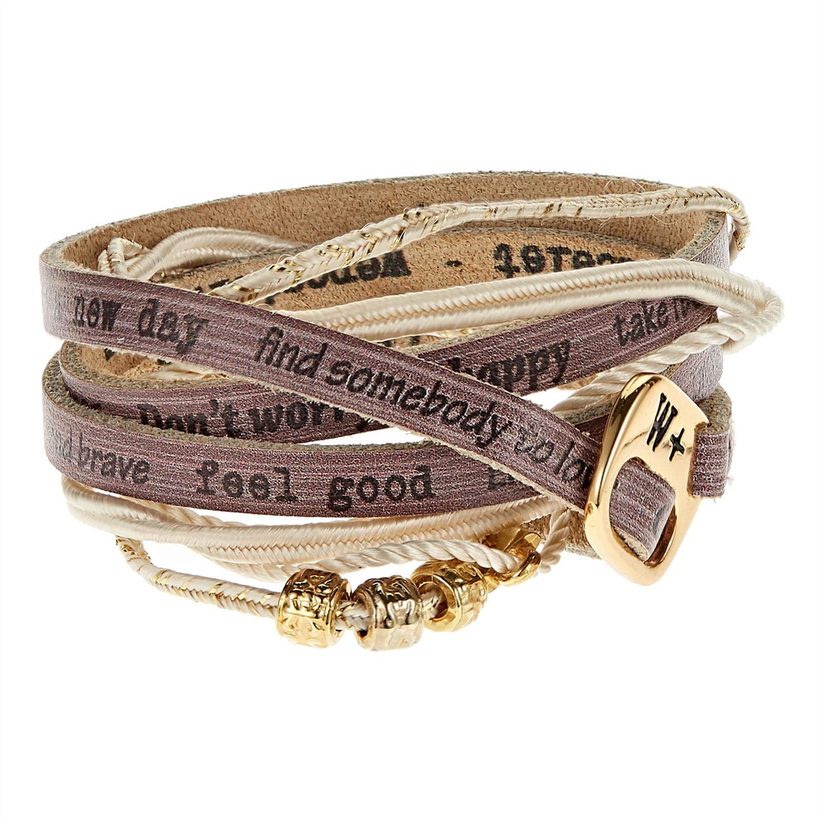 We Positive NI502 Leather Nice Collection Bracelet for Women