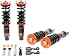 Ksport Coilovers Suspension Kit CPO110-KP | Compatible with Porsche 911964 1991-1994 RWD model | Lowers Vehicle & Increases Handling Shock Absorber
