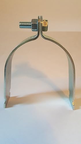 Miniatura 2 de Abrazadera de puntal de tubo de 4" para uso con conducto y tubo, 4 en OD (paquete de 25)