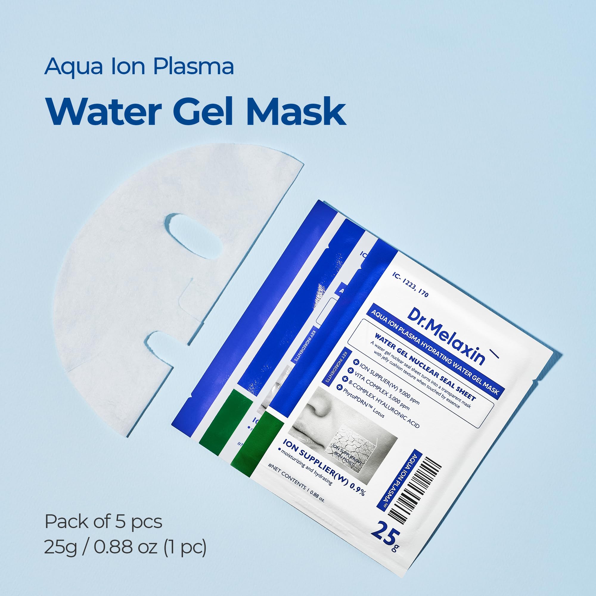 Amazon.com : Dr.Melaxin Aqua Ion Plasma Water Gel Mask for