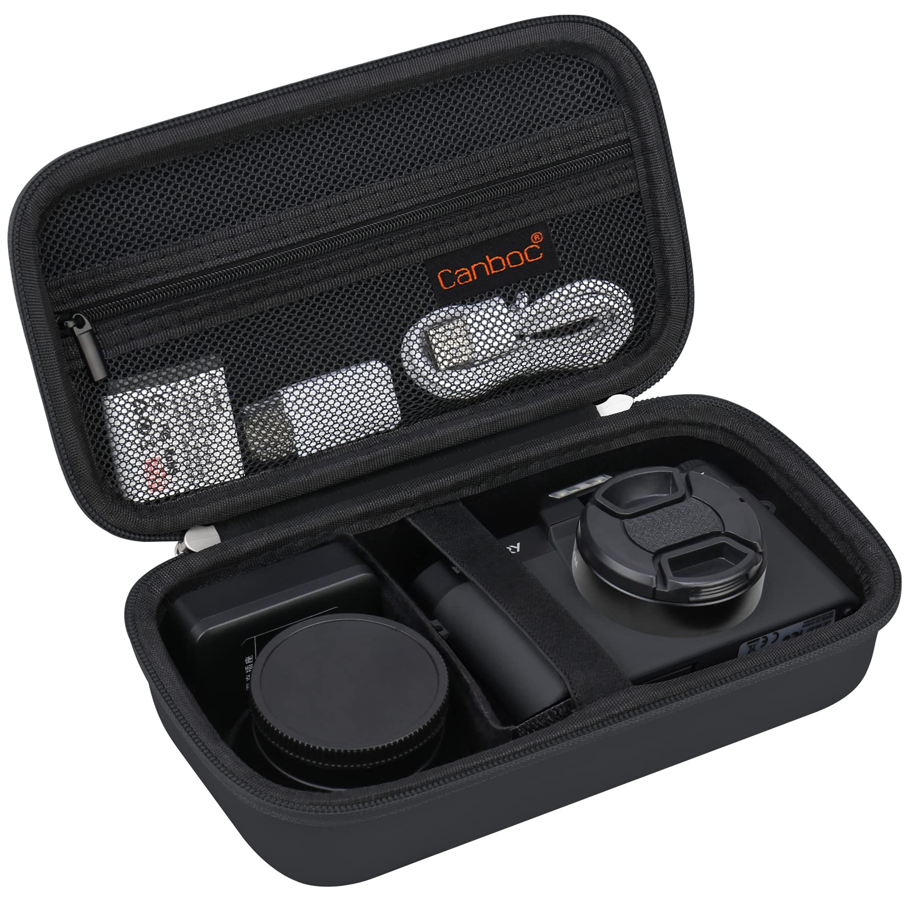 Canboc 4K Digital Camera Case for Femivo/IWEUKJLO/VETEK/VJIANGER 4K 48MP Vlogging Camera for Photography and Video, Vlog Camera Bag for Lens,