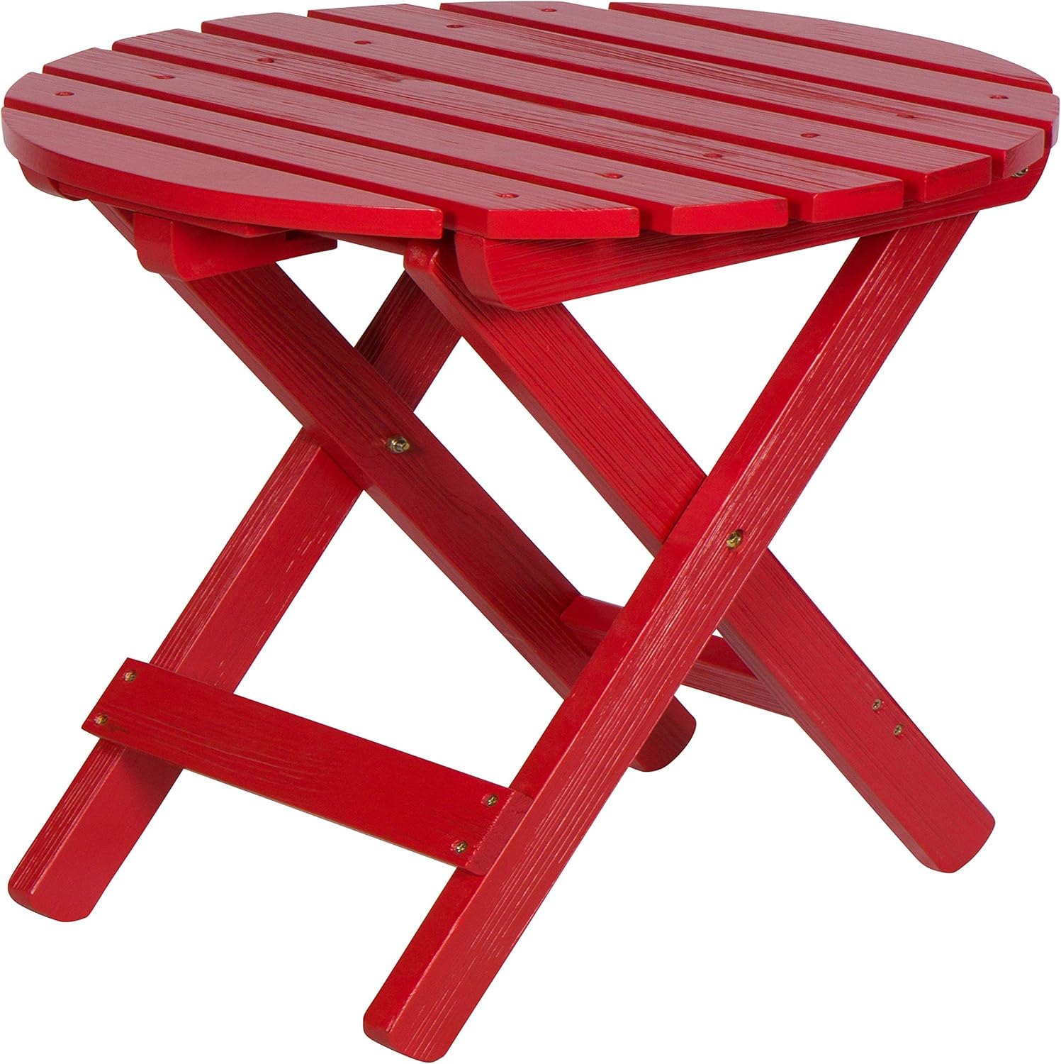 Shine Company 4118CR Adirondack Round Wooden Indoor