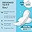 Lil-Lets Teens Day Pads with Wings - 70 Count Period Pads - Thin, Super Absorbent Sanitary Napkins, Soft & Breathable, Fragrance-Free - First Periods, Light to Medium Days *Packaging May Vary*