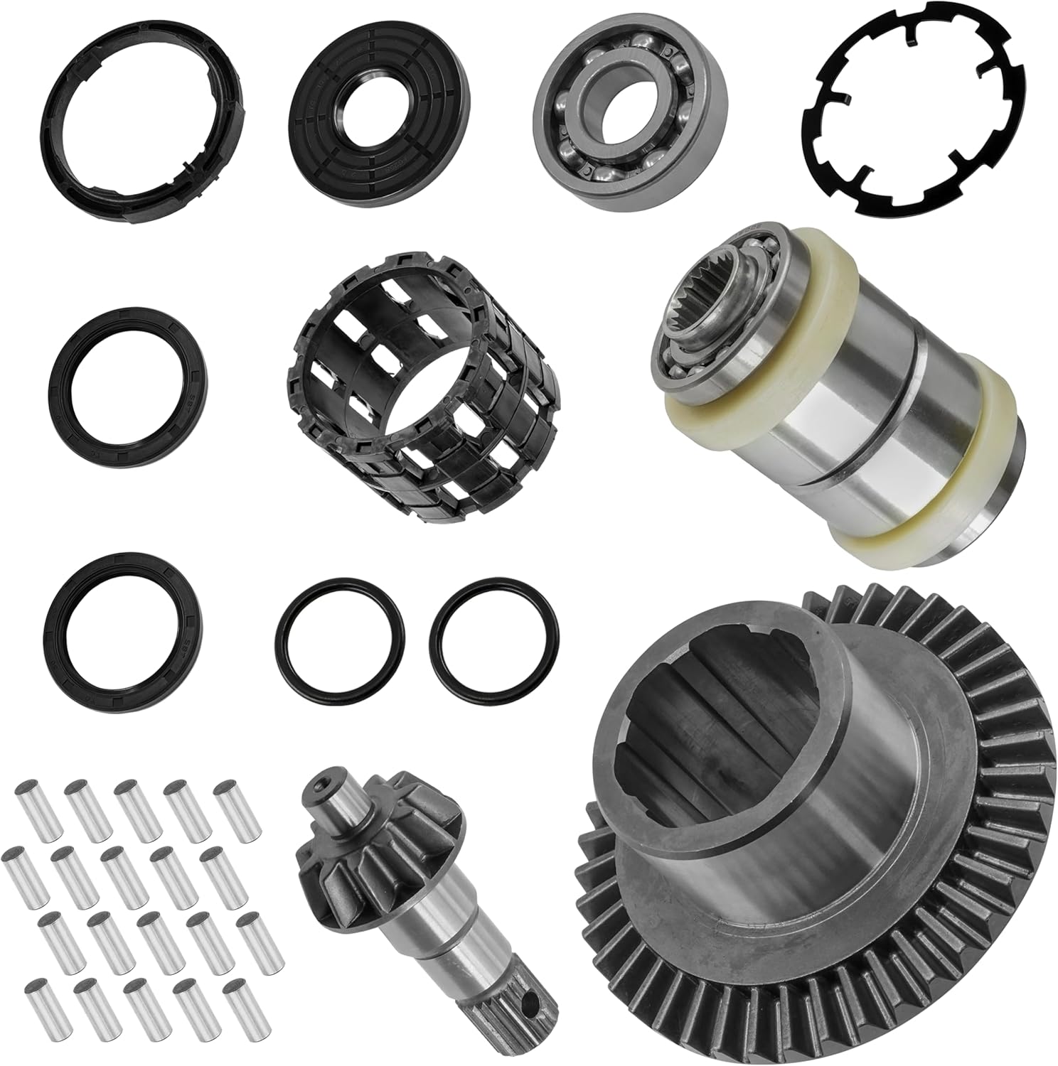 Caltric Front Differential Kit Compatible with Polaris RZR XP 900 2011-2013 / RZR 570 2012-2013 RZR 800 2011-2013 / RZR 4 800 2012-2013