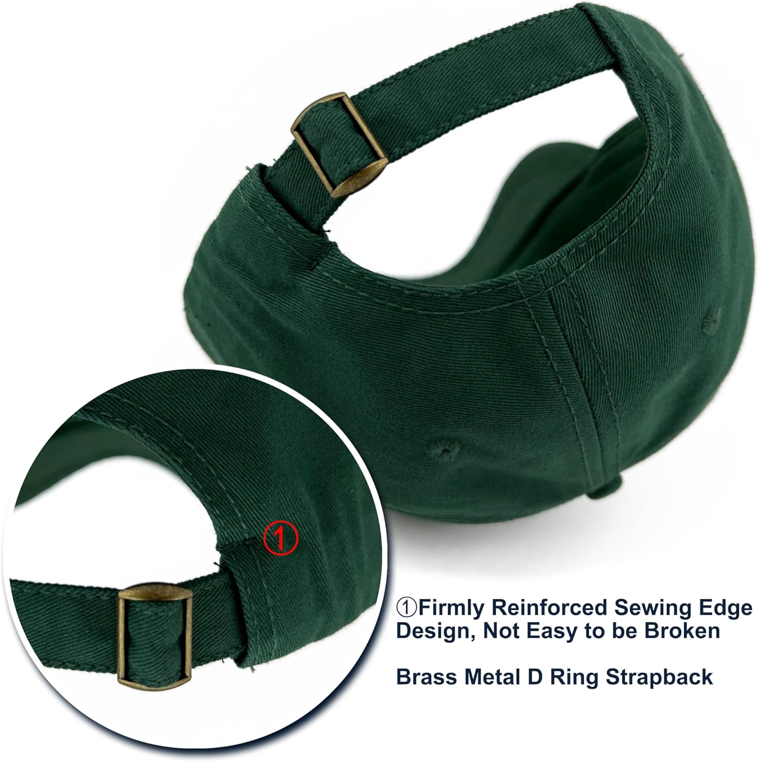 Short Brim Hats for Women Unstructured Short Bill Hats for Men Running Small Brim Baseball Caps for Ladies - Image 5