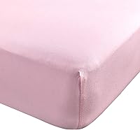 Vista 25 de Sábana ajustable de algodón tejido en jersey para cuna o cama para niño o niña, de Abstract