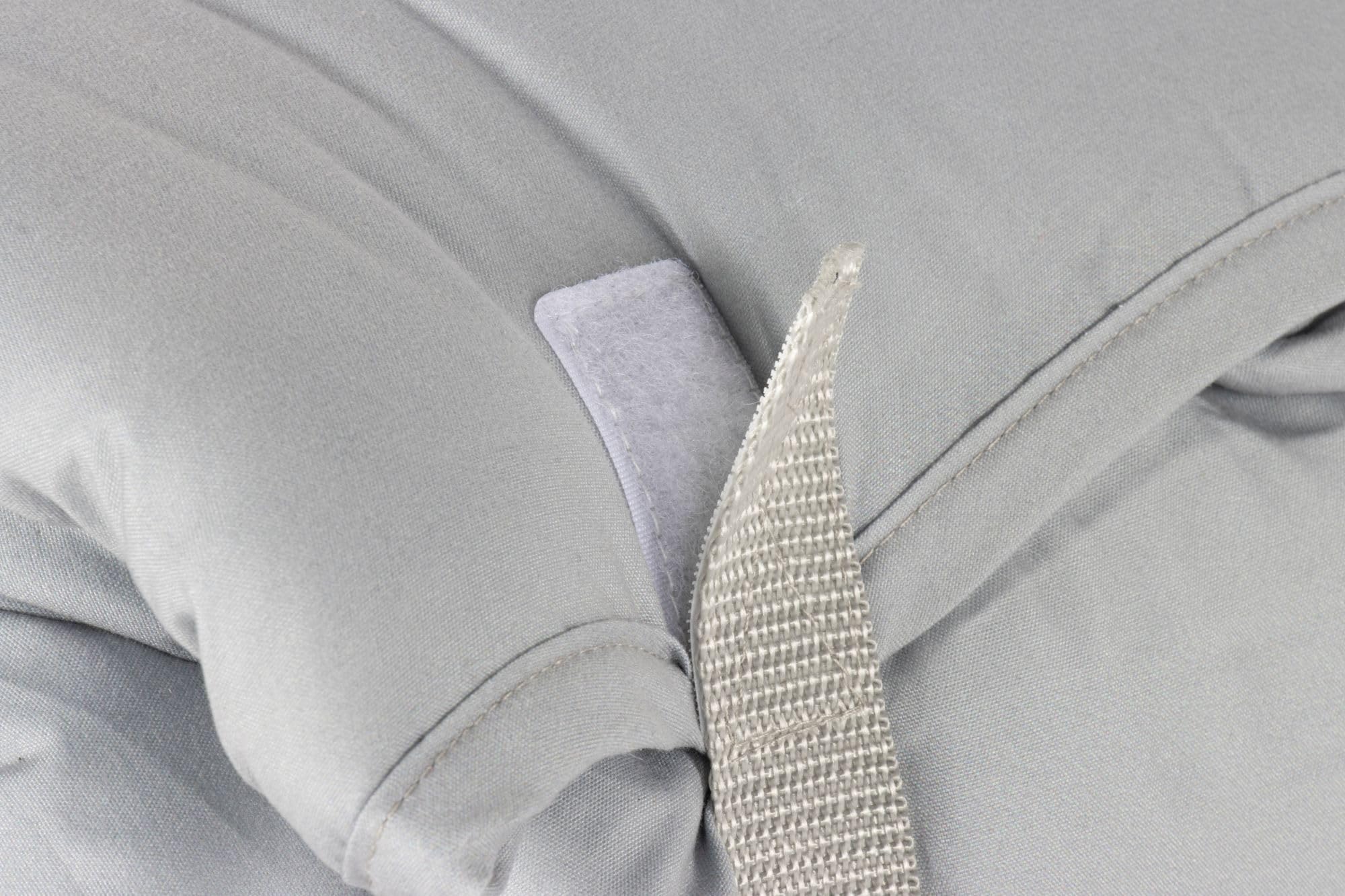 Kinder-Schlafmatte mit integriertem Kissen und Decke – weicher Mikrofaser-Schlafsack für Übernachtungen 51 x 117 cm