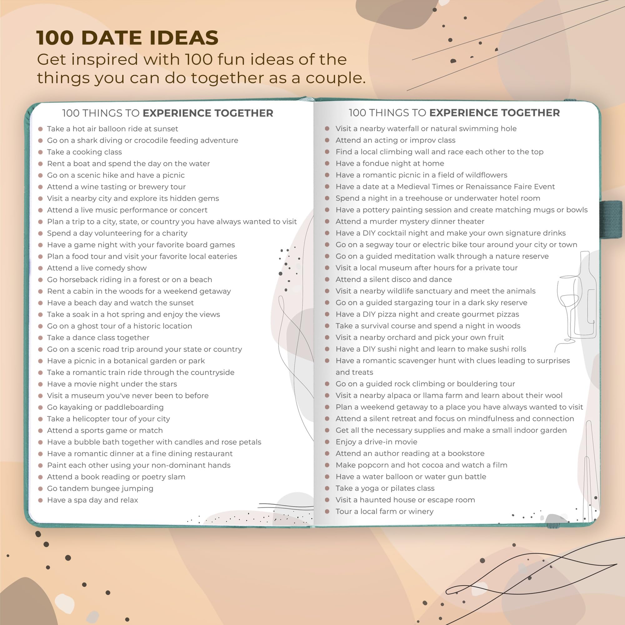 Clever Fox Couple’s Journal, Couples Date Night, Activity & Journaling Workbook - Image 4