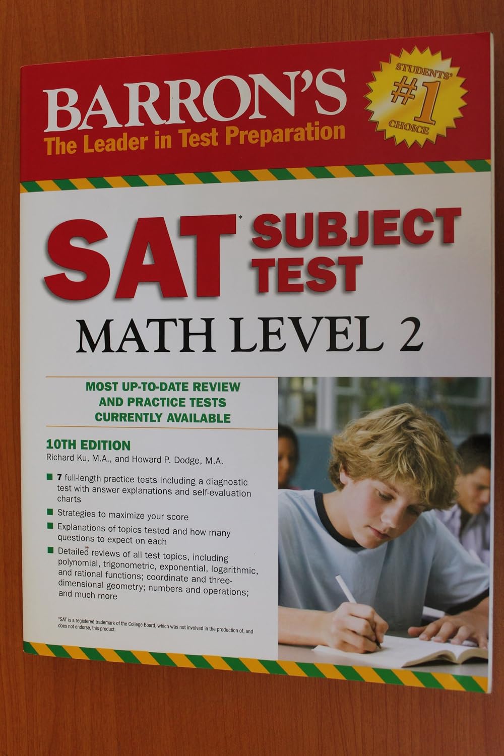 Amazon.com: Barron's SAT Subject Test Math Level 2: 9781438000312: Ku M ...