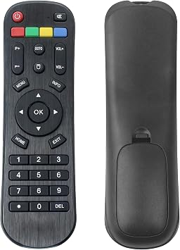 Tigre IPTV Remote Control - Compatible with HTV Box A1/A2/A3/B7, Luna, IPTV5 Plus/6/8 Brasil/Brazil TV