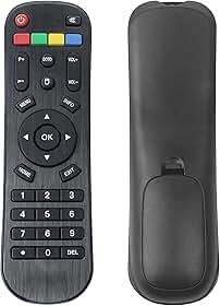 Marsrut Controle Remoto IPTV Compatível com Tigre TV Box, HTV Box A1 A2 A3 B7, Luna Lunatv IPTV5 Plus+ IPTV6 IPTV8