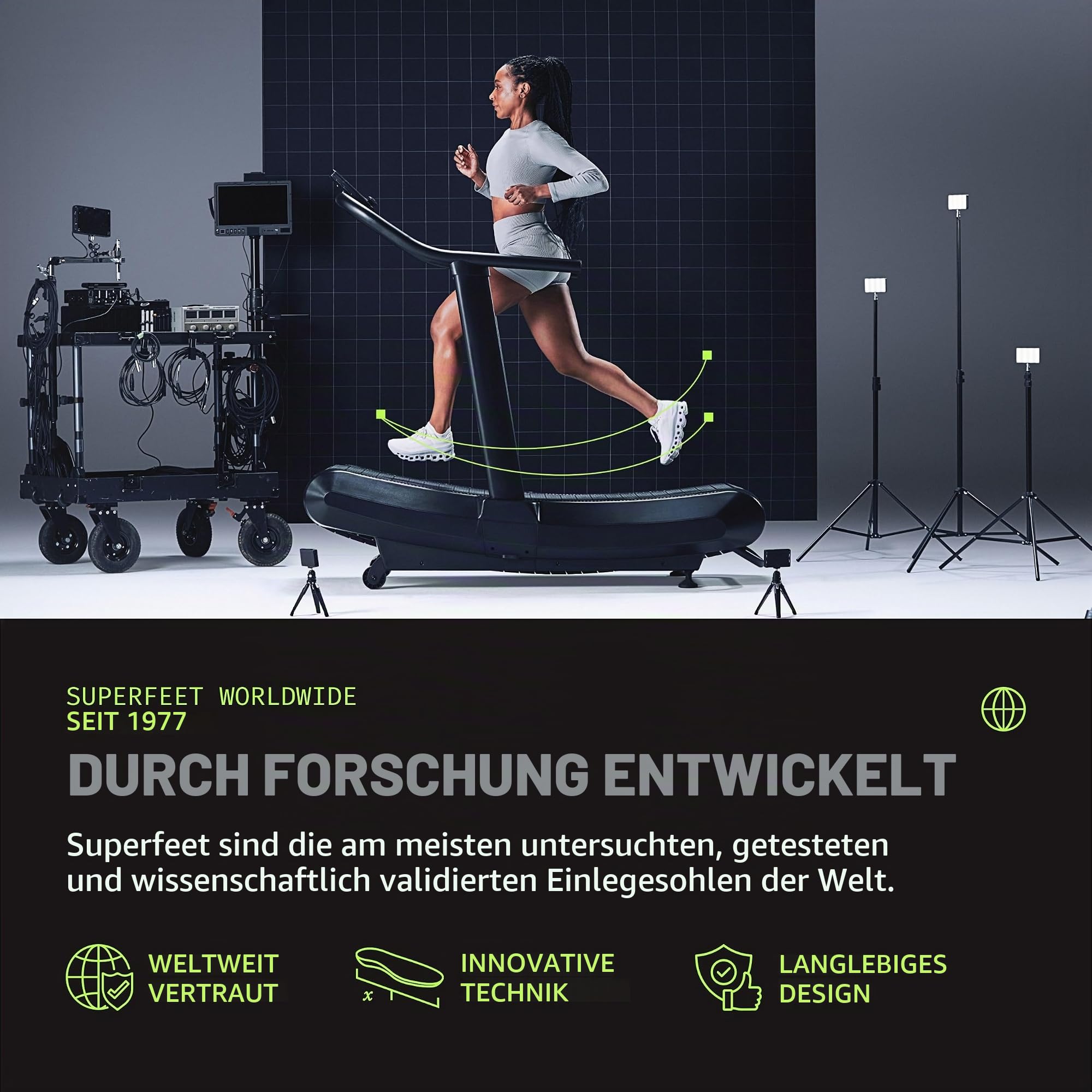 Superfeet All-Purpose High Impact Support Einlegesohlen - Orthopädische Einlagen, EU 45 – 46.5