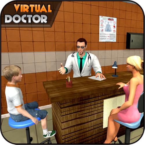 virtual doctor hospital simulator : ER Emergency game 2021 injection heals operate now in doctor clinic free new adventure surgery game happy mother care children dream hospital mania