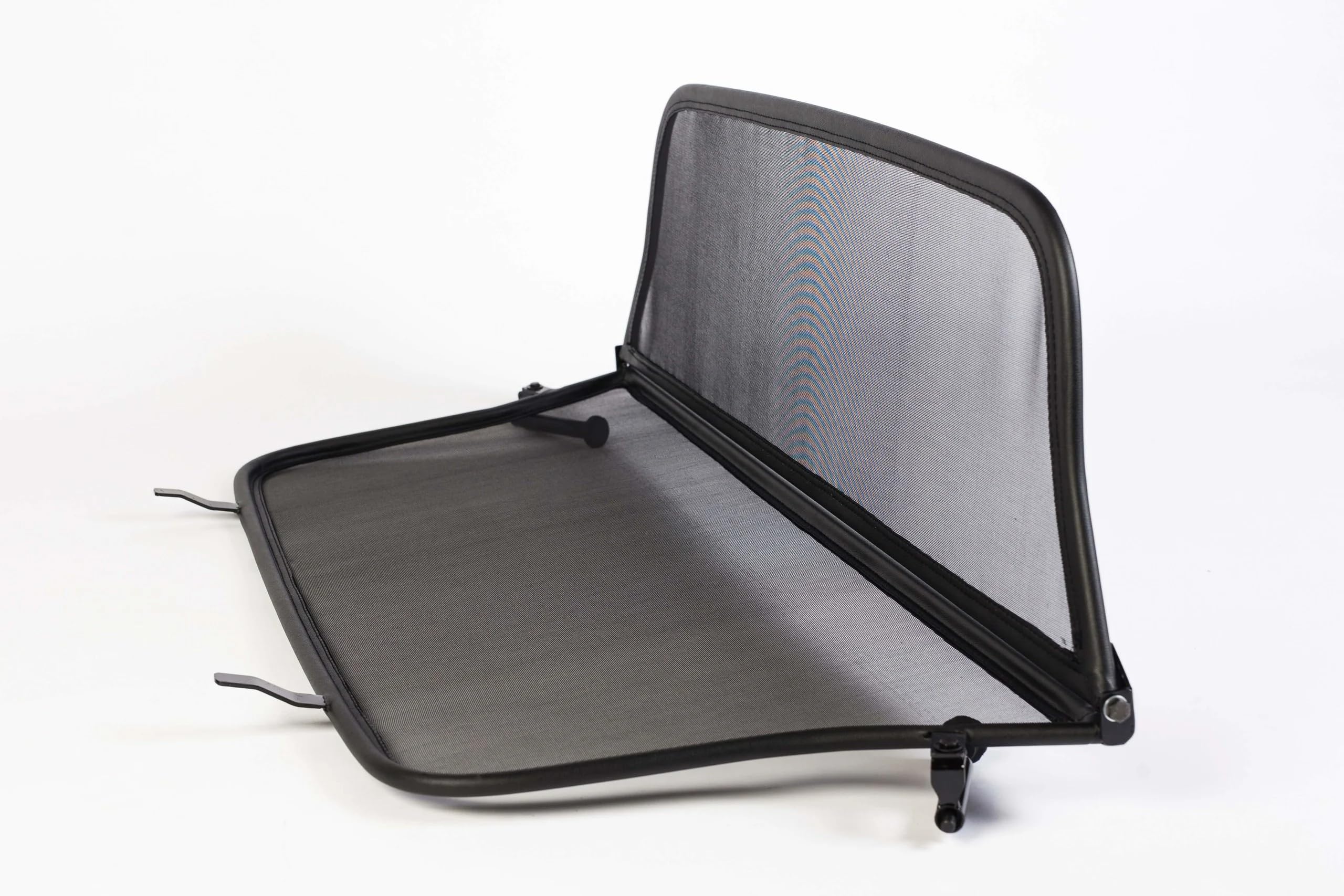 TiefTech Deflector de Viento para Saab 900 Classic Descapotable (1986-1993) - Plegable - con Cierre Rápido - Negro | Deflector de Viento | Deflector de Aire | Parabrisas para descapotable