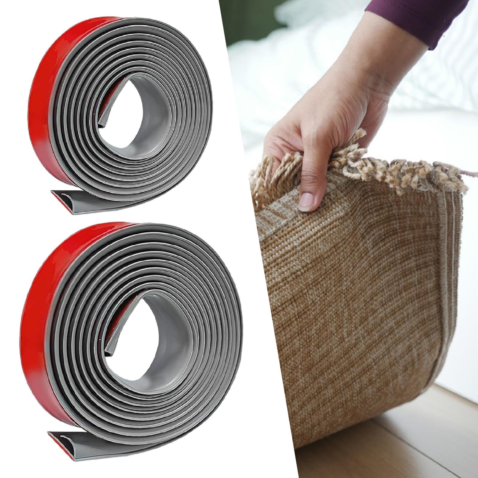 Carpet Floor Transition Strip PVC for Home Improvement Living Rooms Bedrooms 3.5Cm Wide