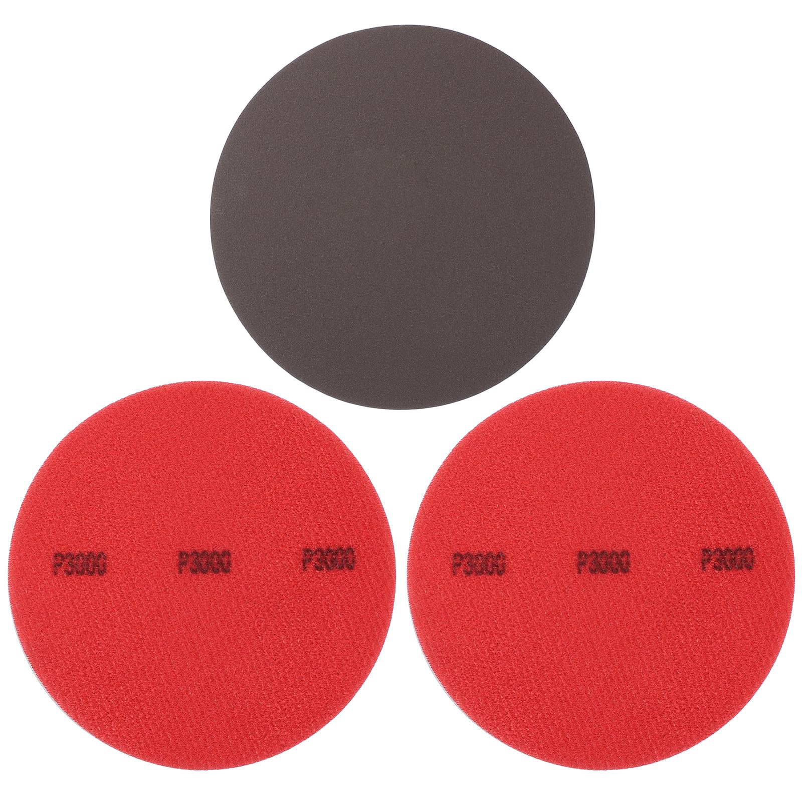 YELARXI Bowling Ball Sanding Pads, Hook and Loop Sanding Sponge Discs - Fitting for (Bowling Ball Polisher - Orbital Sander - Resurfacing) Grit 3000 & 5 Inch & 3 Pack