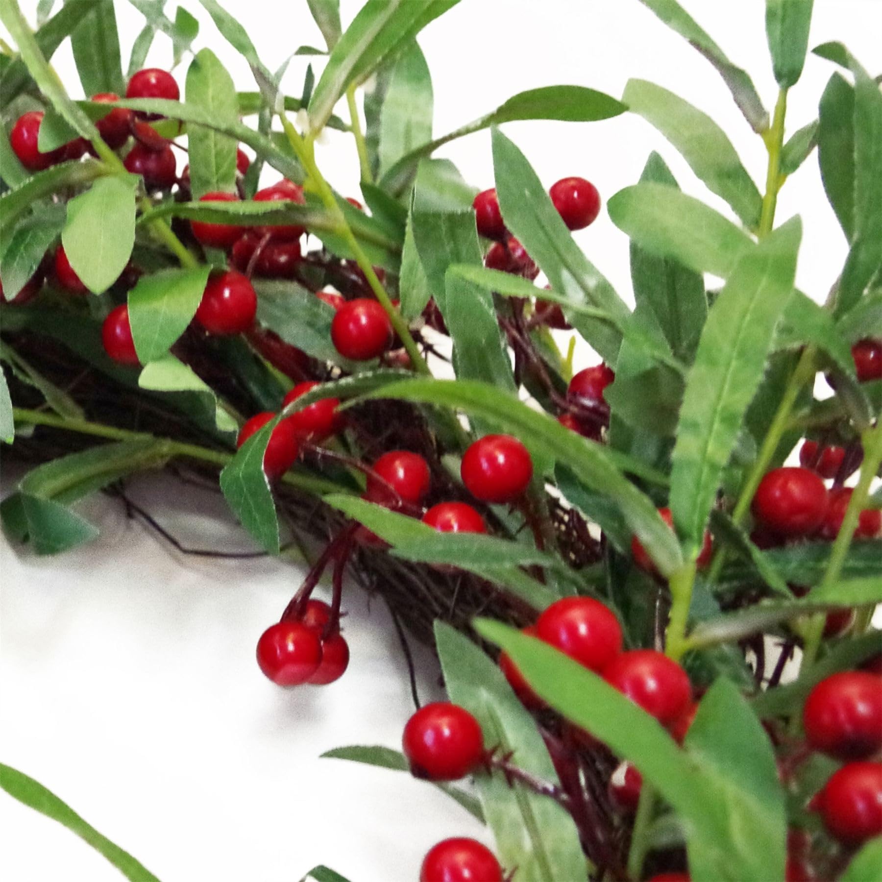Exklusive Künstliche Mistelzweige Mit Roten Beeren Produktbild-Vorschau 9