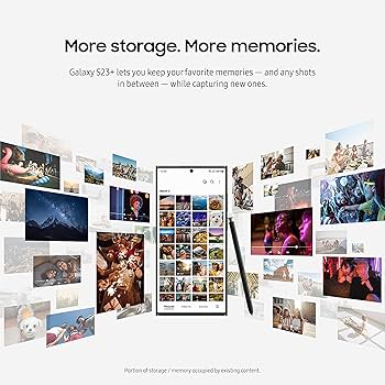 Amazon.com: SAMSUNG Galaxy S23+ Plus 5G, US Version, 512GB